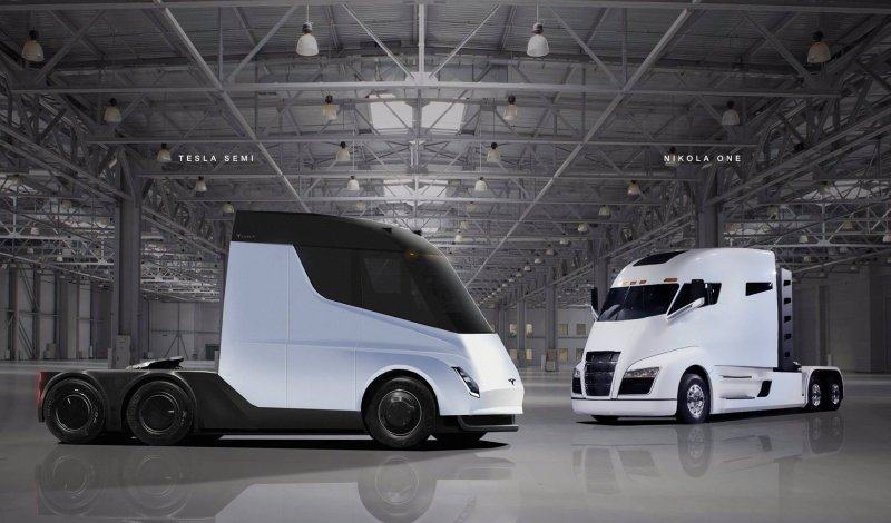 Грузовик Semi Tesla