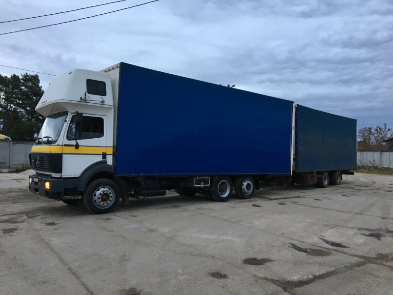 Mercedes Atego сцепка 120 кубов