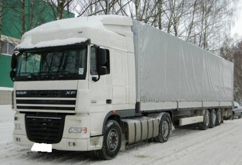 Даф 105 с полуприцепом