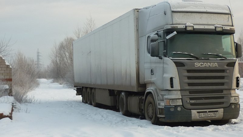 Фура 55 регион Скания