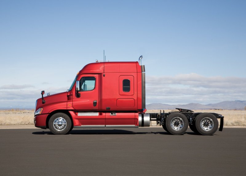 Freightliner Cascadia Red