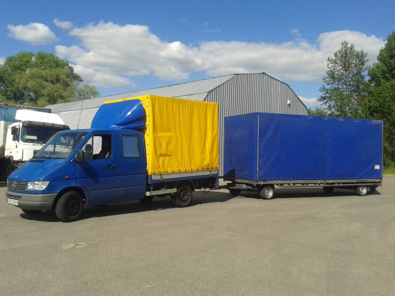 Mercedes-Benz Sprinter прицепы