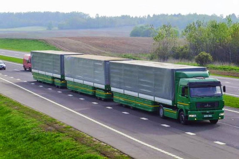 МАЗ 447137 автопоезд