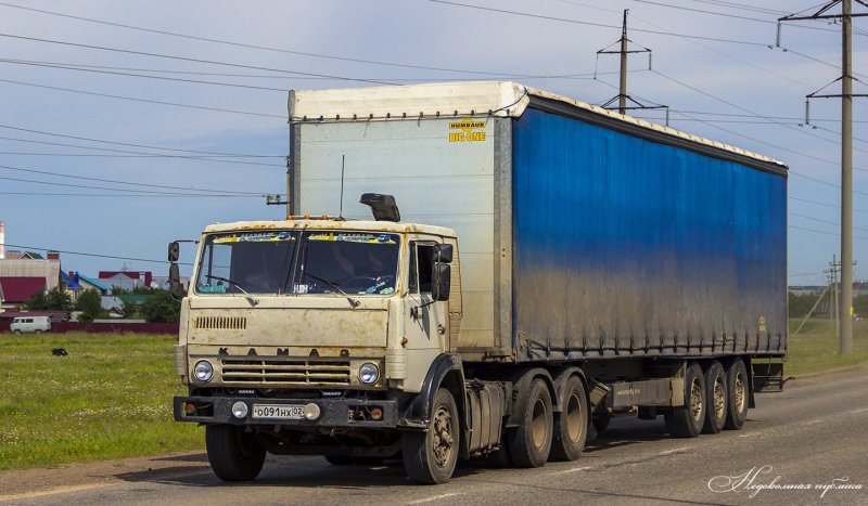 КАМАЗ 5410 С полуприцепом