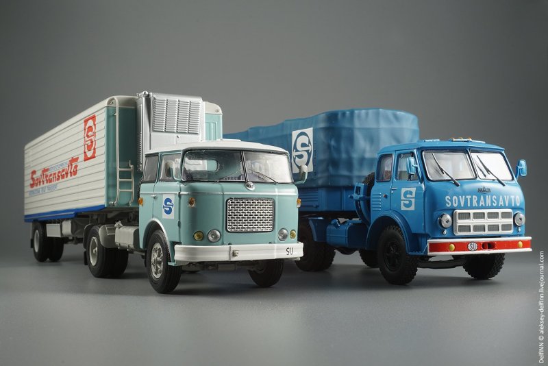 Skoda 706 тягач Alka