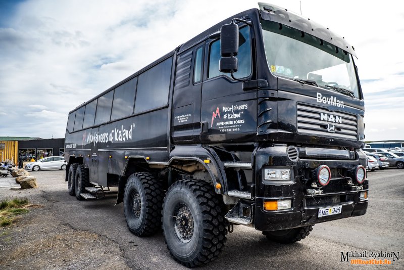 Man 8x8 самосвал