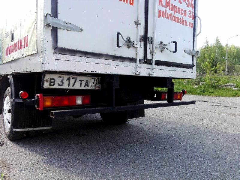 Доп габариты рога на Газель Некст