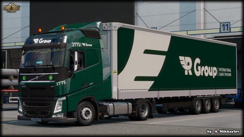 Volvo fh4 для етс 2 1.36