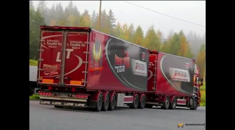 Скандинавская сцепка Scania