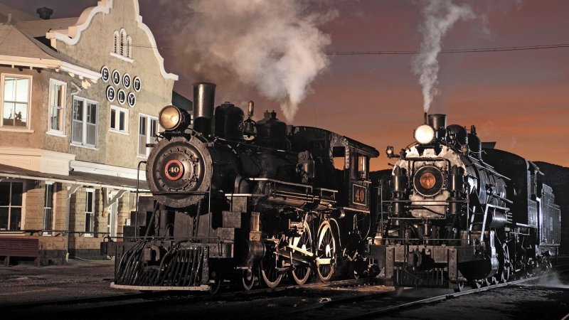 Паровый Локомотив “Steam Wagon”