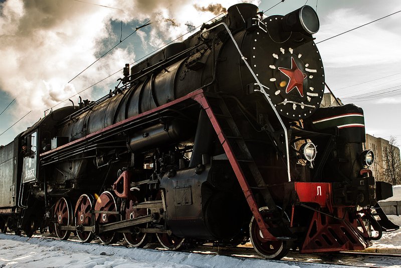 Паровоз л-3653