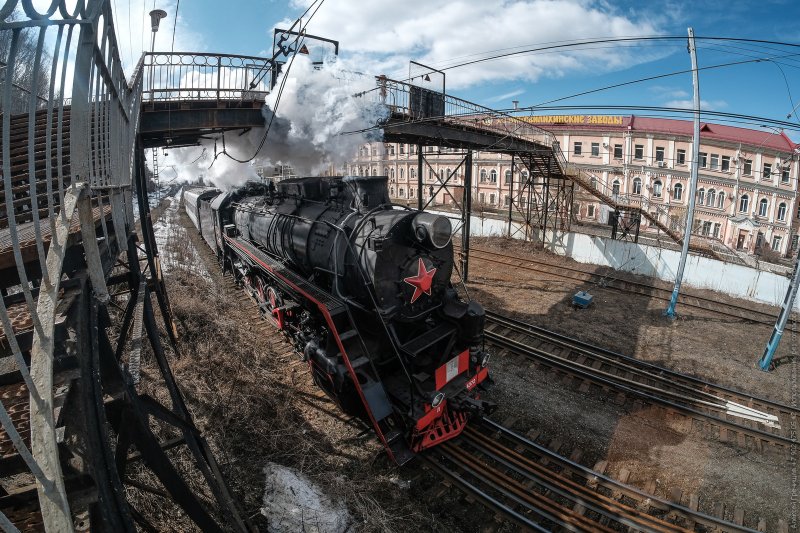 Паровоз Пермь 2 Левшино