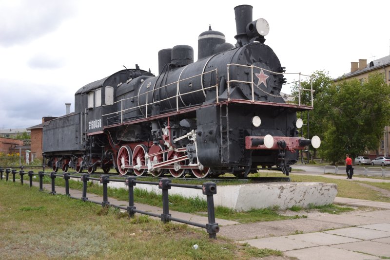 Первый паровоз Магнитогорск