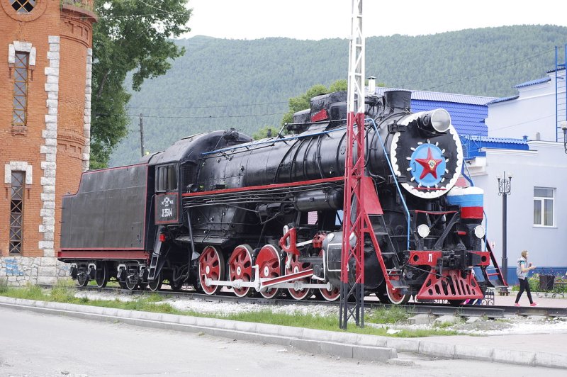 Паровоз Слюдянка