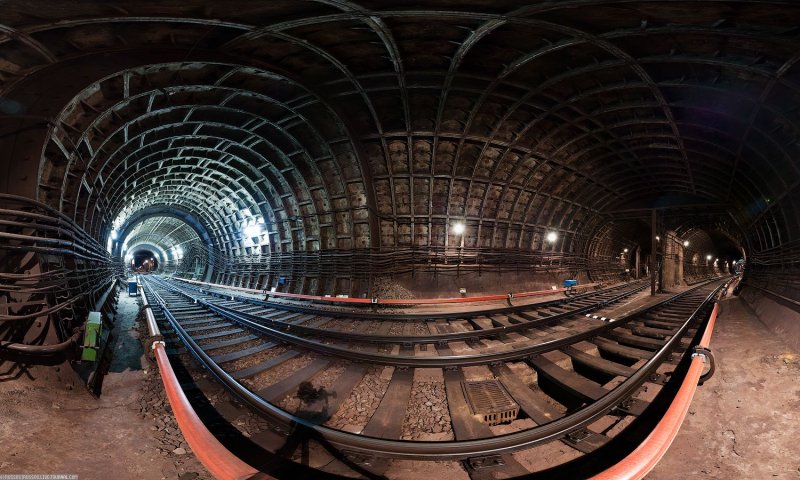 Поезд призрак в Московском метро