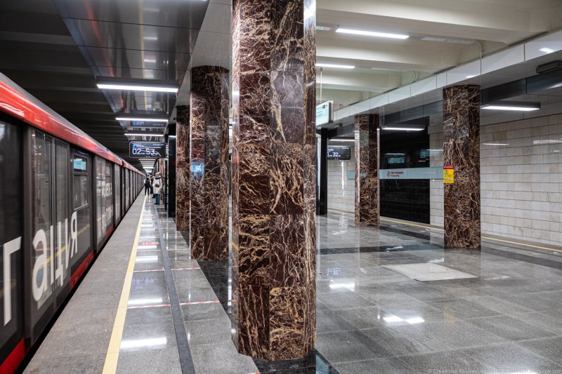 Станция метро Каховская БКЛ после реконструкции