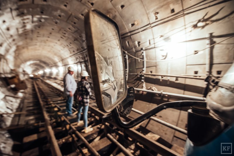 Казань метро тоннель