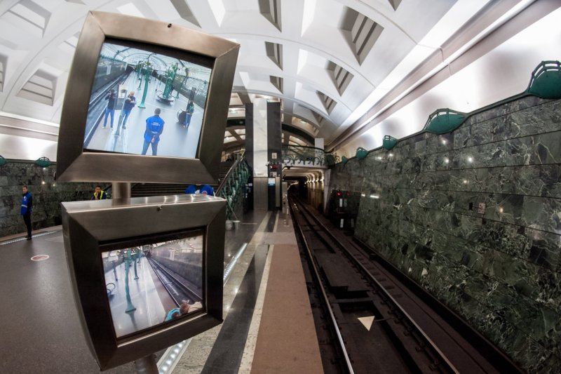 Системы видеонаблюдения в Московском метрополитене