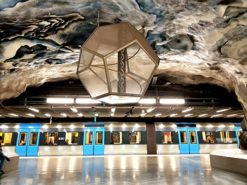 Стокгольмское метро Tekniska hogskolan