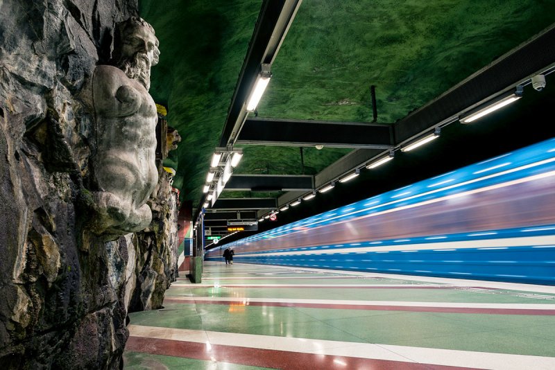 Стокгольмское метро Кунгстрэдгорден