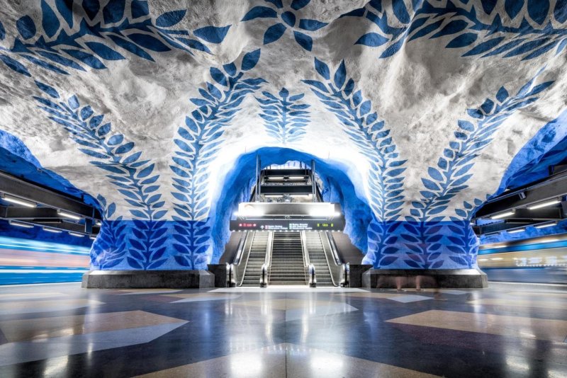 Метро Стокгольма t Centralen
