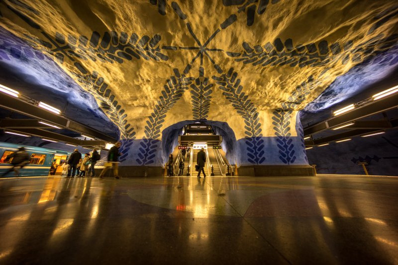 Стокгольмское метро, Швеция