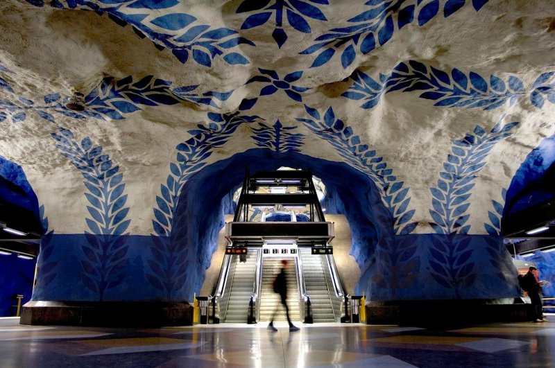 Метро Стокгольма t Centralen