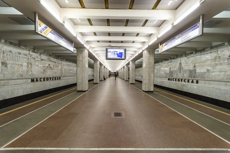 Минский метрополитен Московская линия