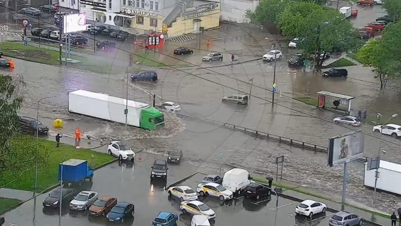 Подтопление в Москве