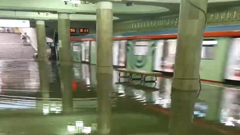 Потоп на станции Ясенево