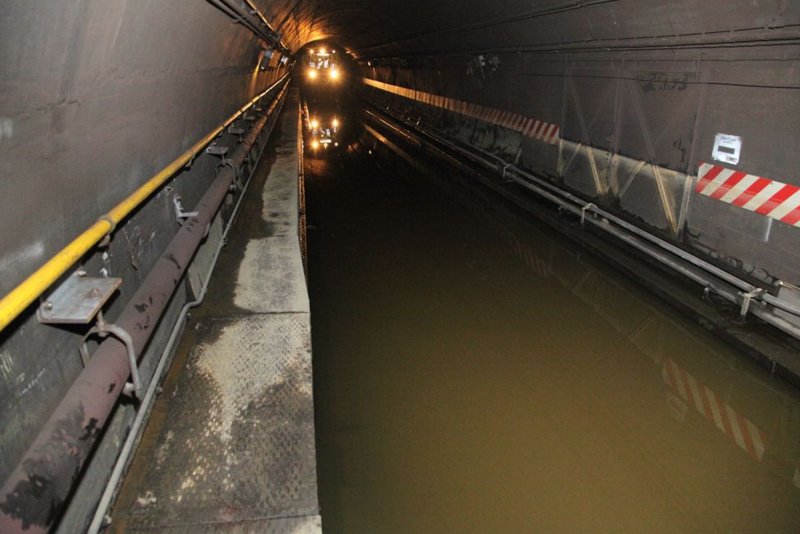 Затопленное метро в Москве