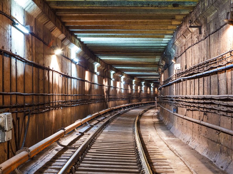 Сокольническая линия метро туннель