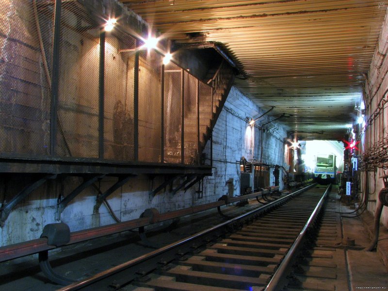Крылатское - тоннель - Строгино