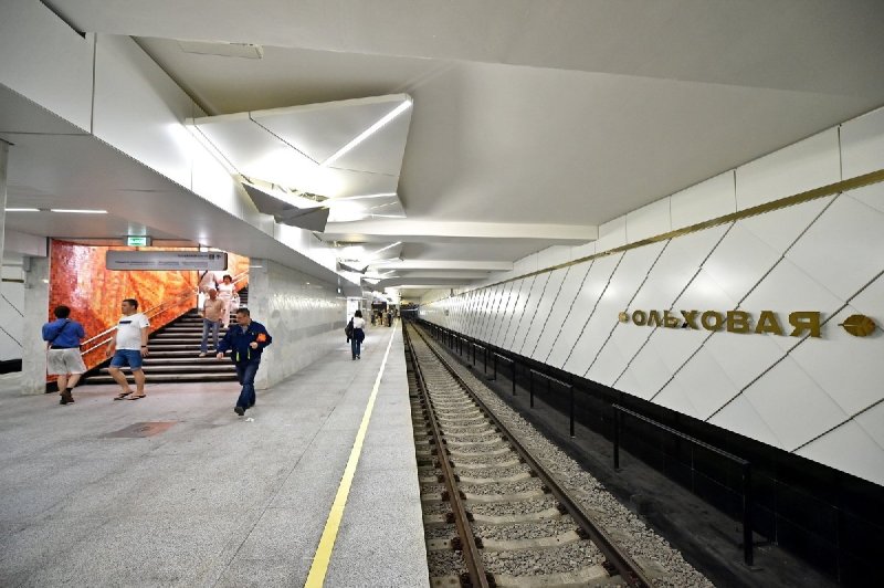 Станция метро Ольховая Москва
