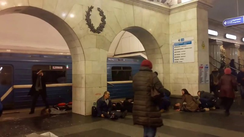 Взрыв в метро Санкт-Петербург 3 04 2017