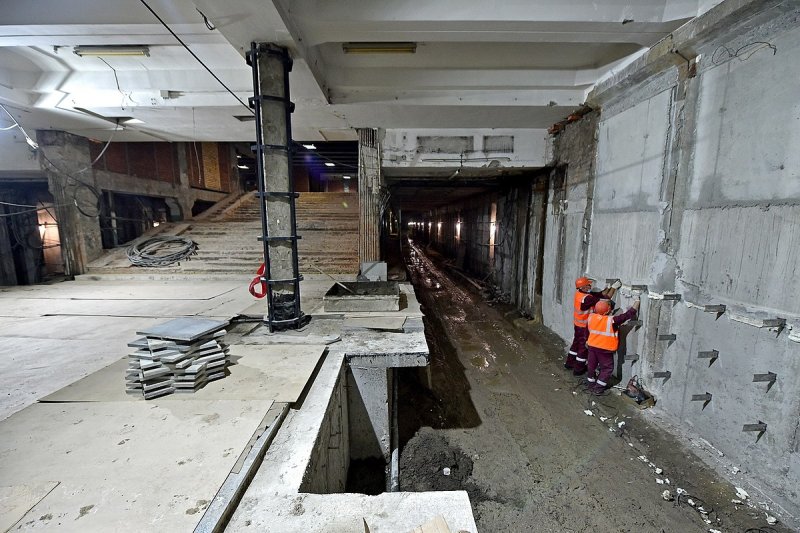 Станция метро Каховская реконструкция 2020