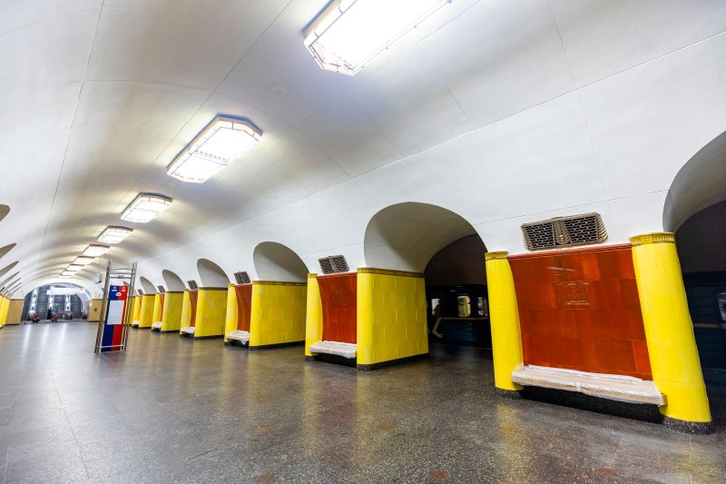 Станция метро Рижская 2022