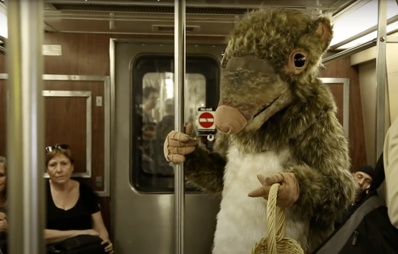 Нью-йоркский метрополитен крысы