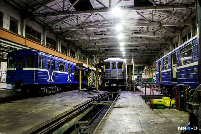 Нижегородский метрополитен депо