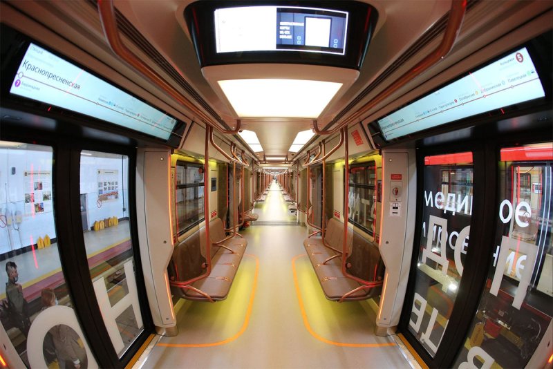 Новый Метропоезд Москва 2020