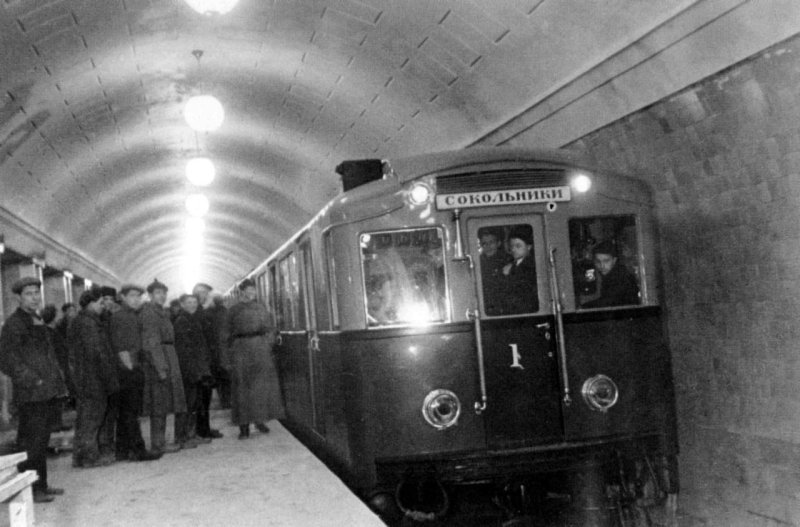 Станция метро Сокольники 1935