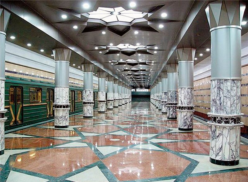 Бакинский метрополитен станция Насими