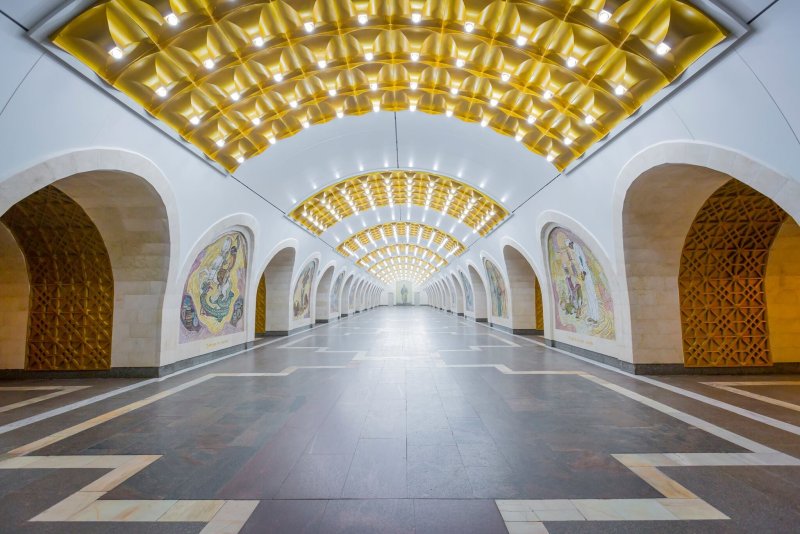 Бакинский метрополитен станция Низами