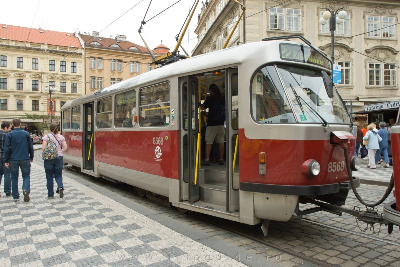 Трамвай Шкода Прага