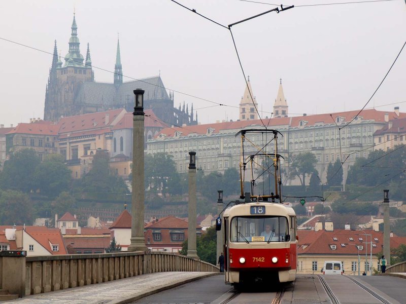 Трамвай Прага Татра