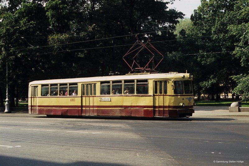 Трамвай лм-57 Ленинград