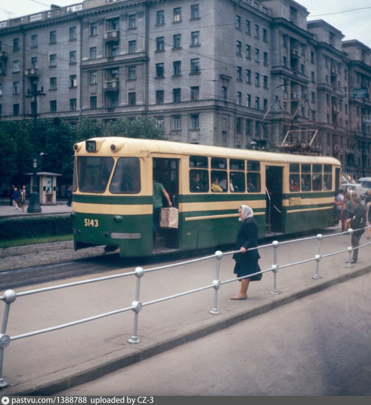 Трамвай троллейбус Ленинград