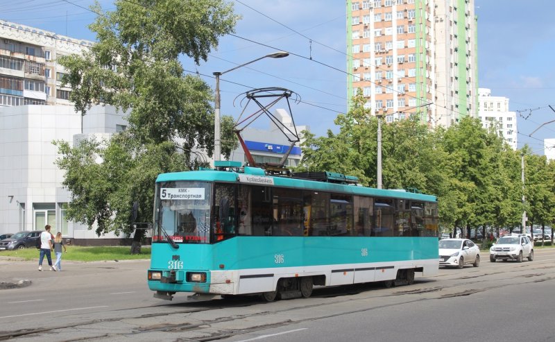 Новокузнецк старые трамваи