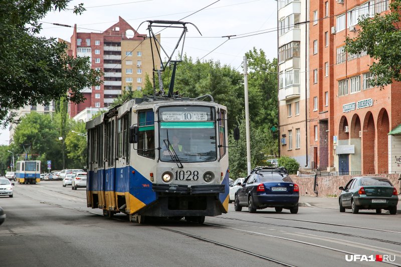 Трамвай Уфа 1143