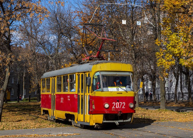 Трамвай Уфа 2072